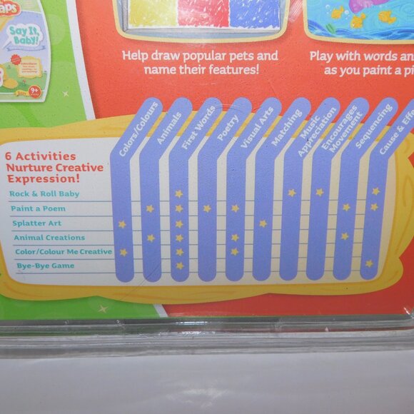 2006 LeapFrog Little Leaps Creative Baby Discovering Art & Music CD New - Picture 7 of 7